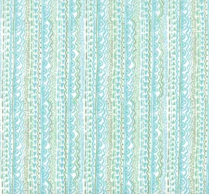 Aria Cascade Waterfall - Floral Aqua Yardage by Kate Spain for Moda Fabrics - Sold by the Yard