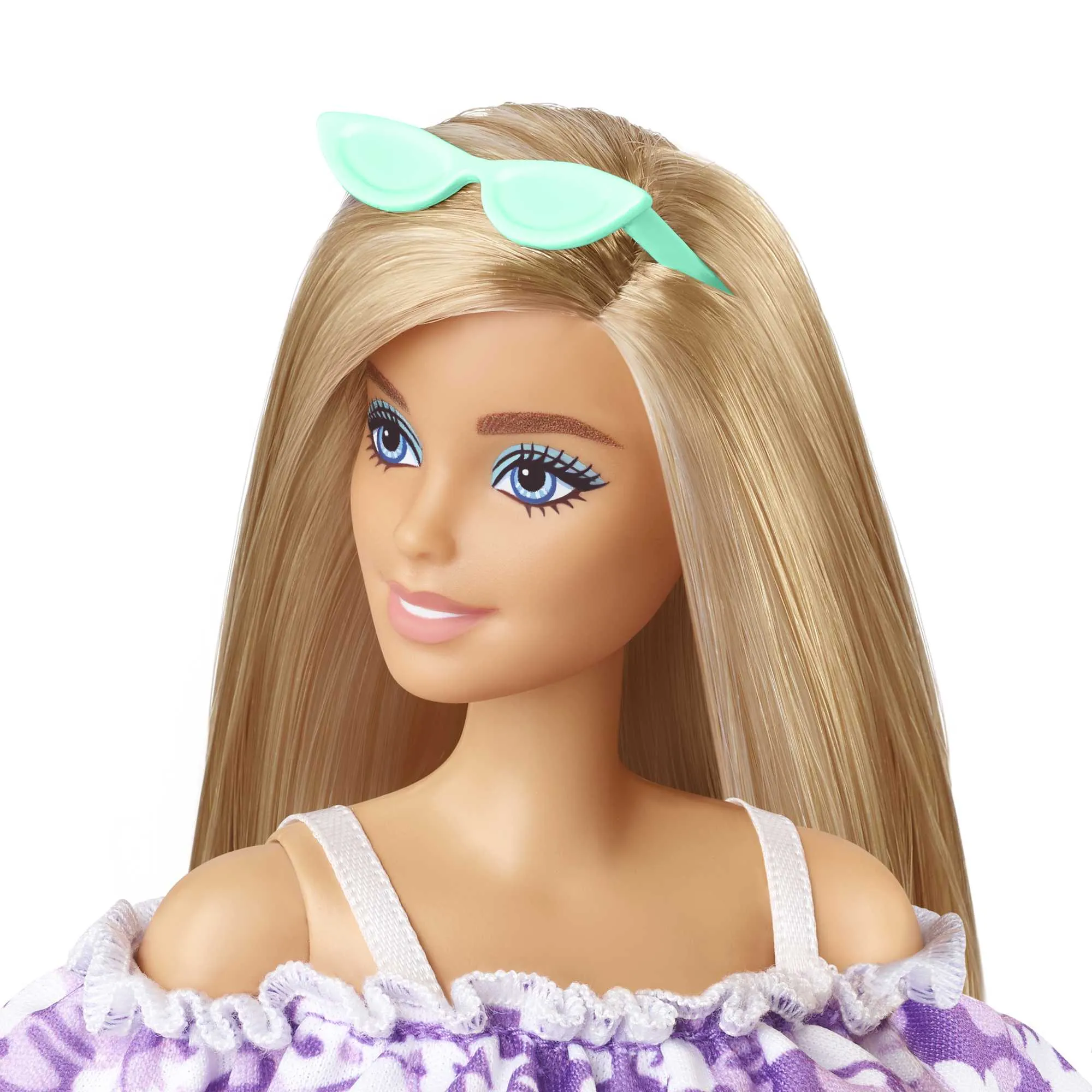 Barbie Fashion & Beauty Boneca Malibu Aniversário 50 Anos Vestido Flores