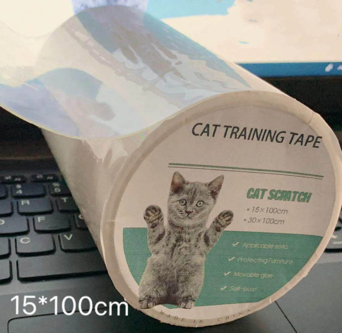 Bucket cat scratch stickers   Pegatinas para rasguños de gato en forma de cubo