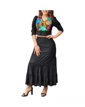 Catalina Embroidered Two Piece