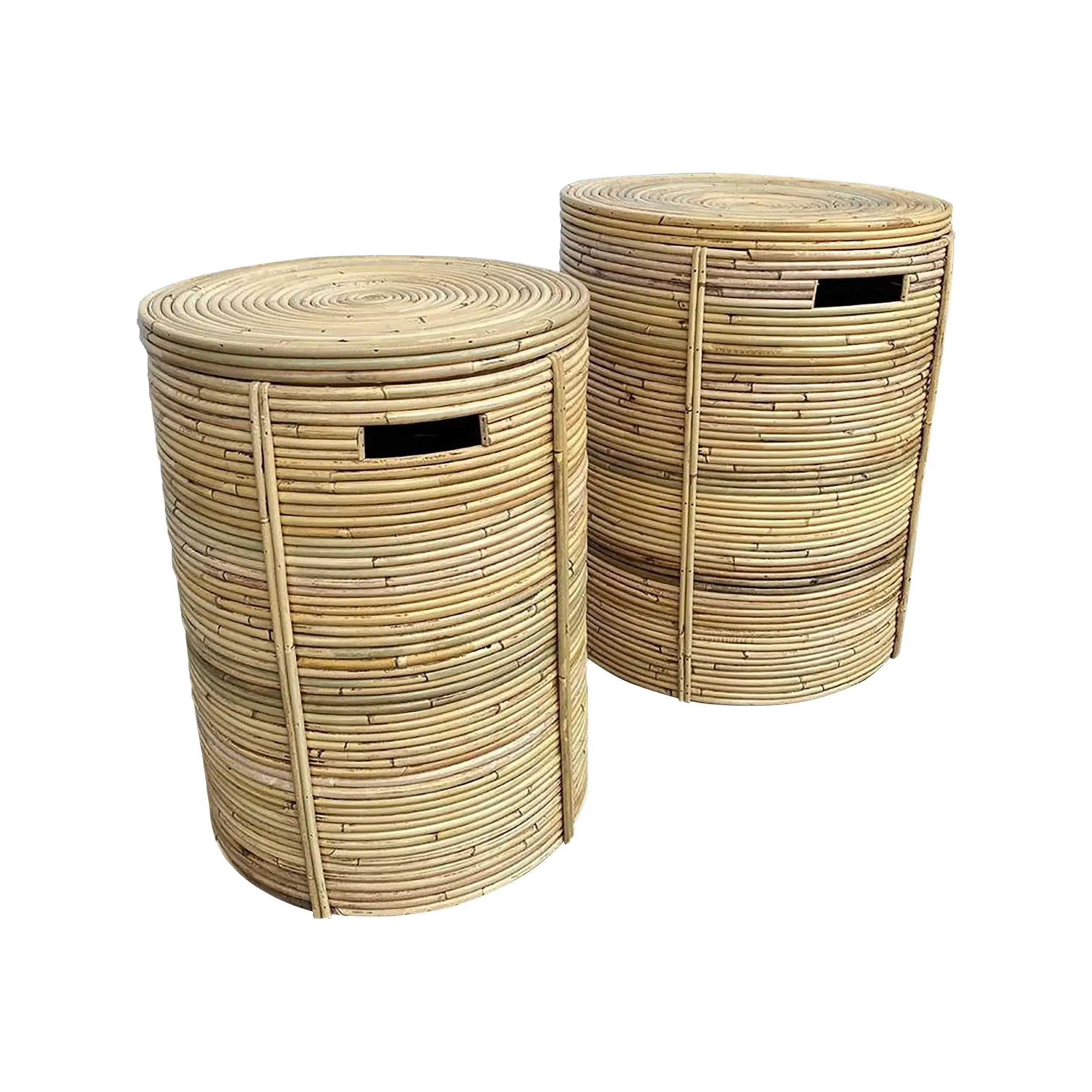 Cestos de Lavanderia  Redondo Juego de 2pz CATRINA LAUNDRY -32925