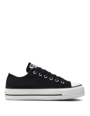 Converse Chuck Taylor All Star Platform Canvas Negras Mujer