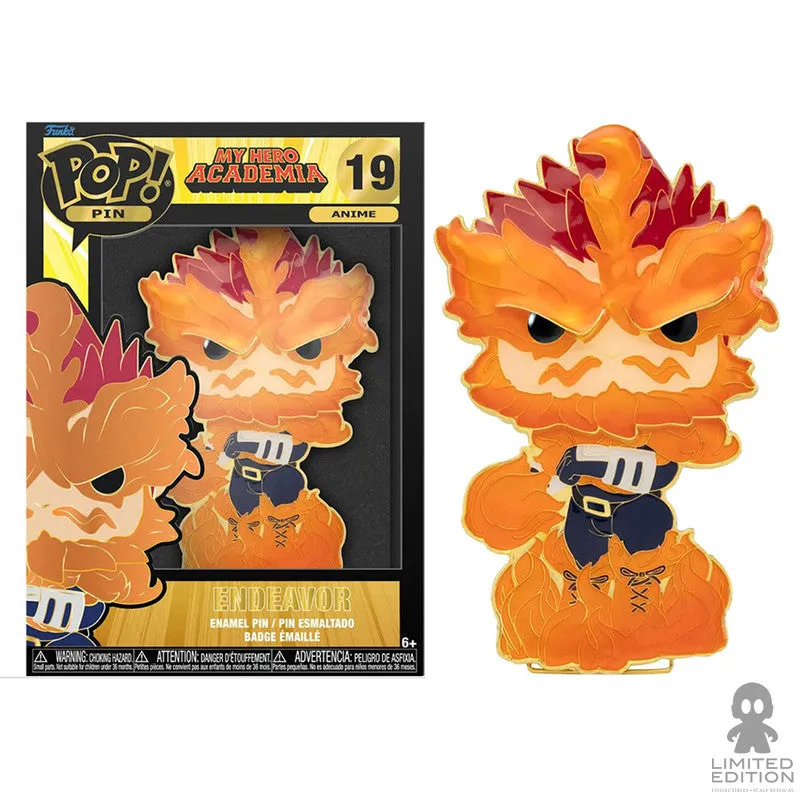 Funko Pin Endeavor 19 My Hero Academia