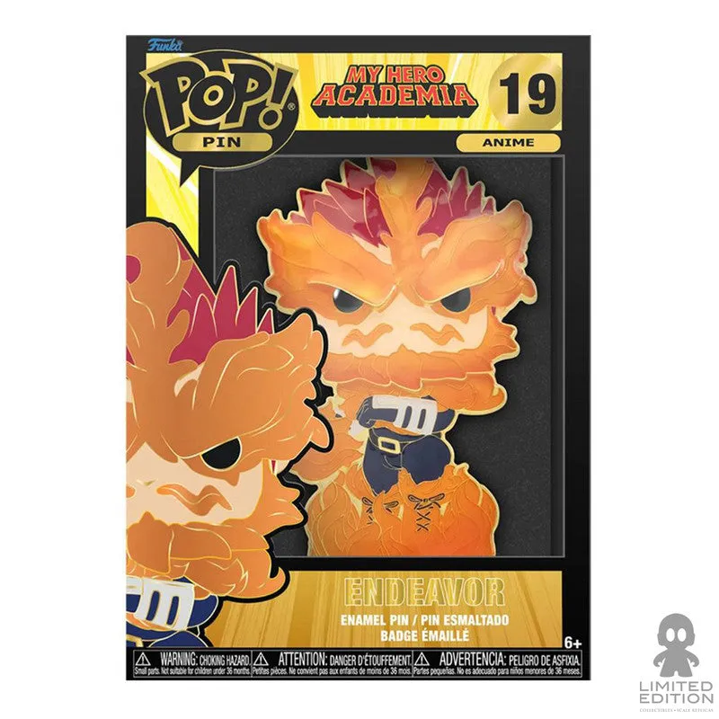 Funko Pin Endeavor 19 My Hero Academia