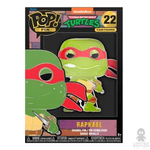 Funko Pin Raphael 22 Las Tortugas Ninja By Nickelodeon - Limited Edition