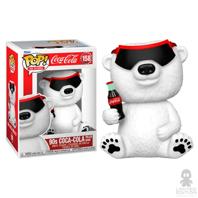 Funko Pop 90S Coca-Cola Polar Bear 158 By Coca-Cola - Limited Edition