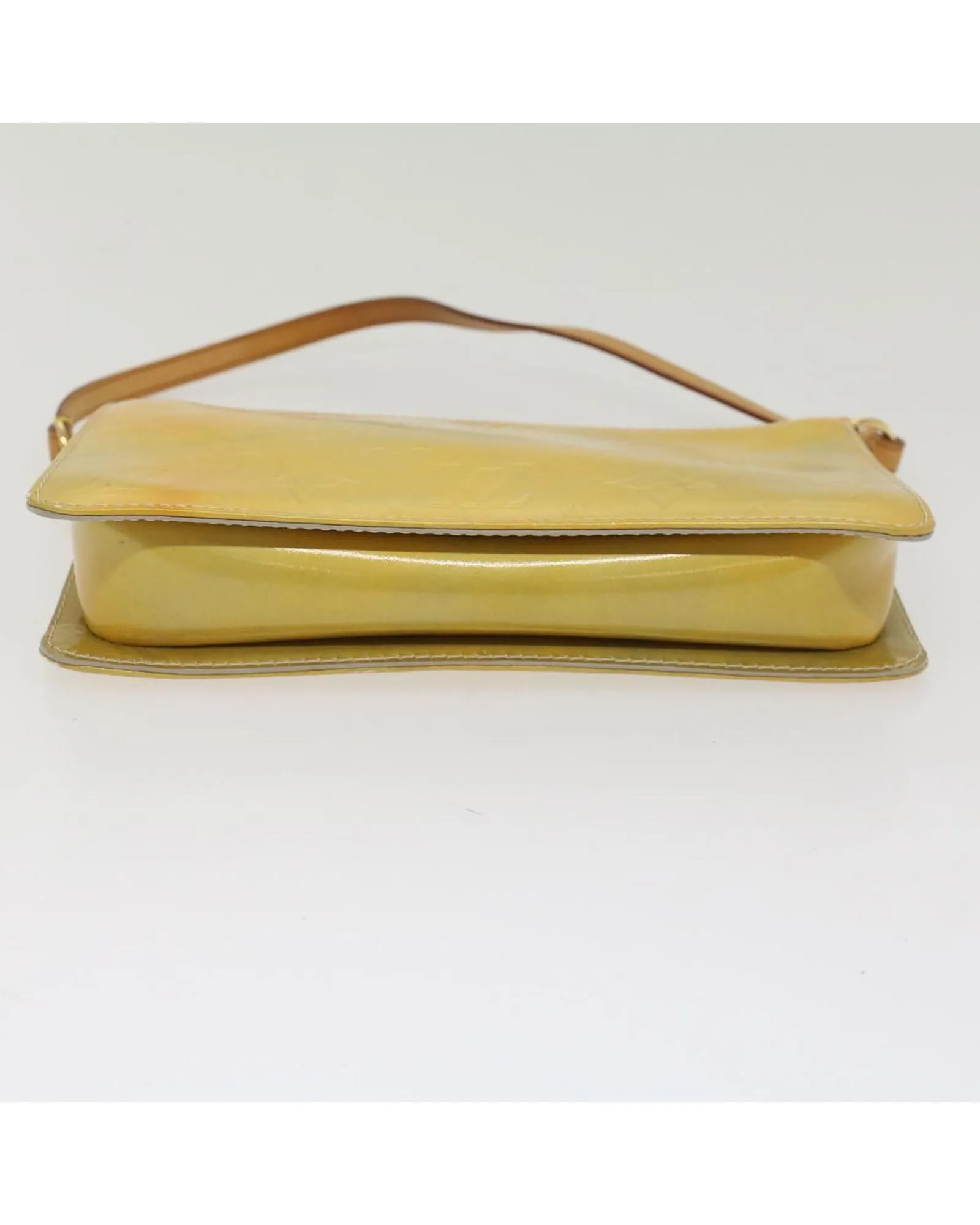 Gris Patent Leather Accessory Pouch - BC Rank