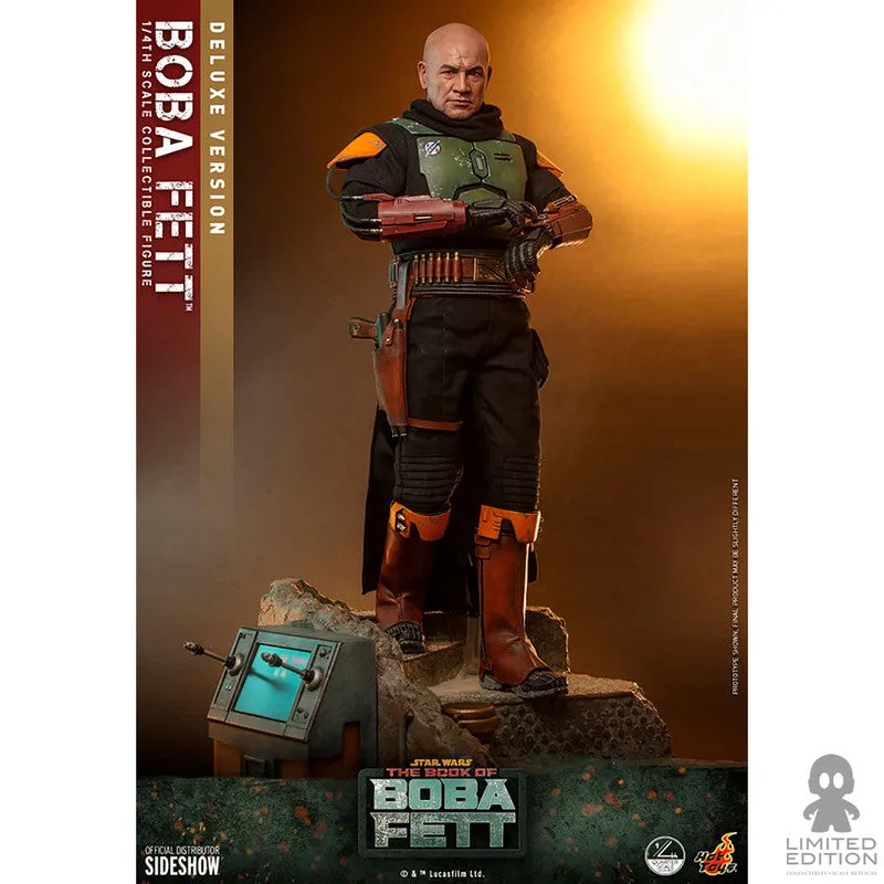 Hot Toys Figura Articulada Boba Fett Escala 1:4 Deluxe Version The Mandalorian