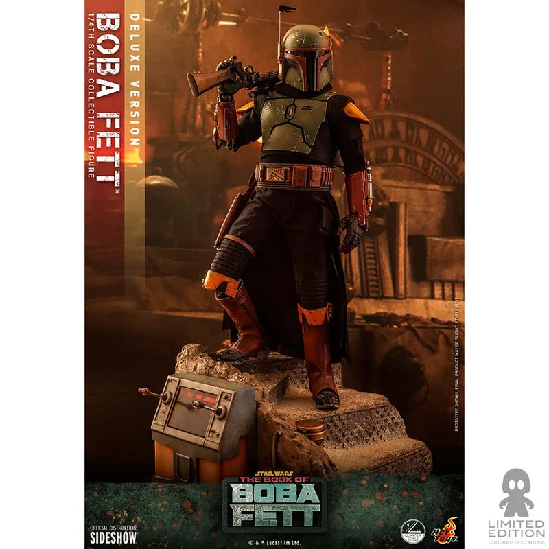 Hot Toys Figura Articulada Boba Fett Escala 1:4 Deluxe Version The Mandalorian