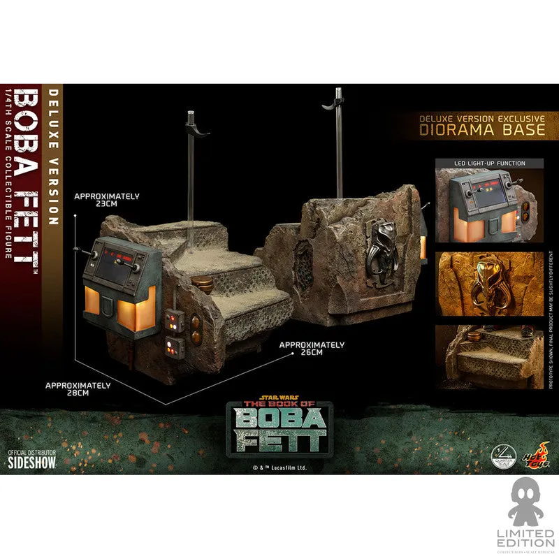 Hot Toys Figura Articulada Boba Fett Escala 1:4 Deluxe Version The Mandalorian