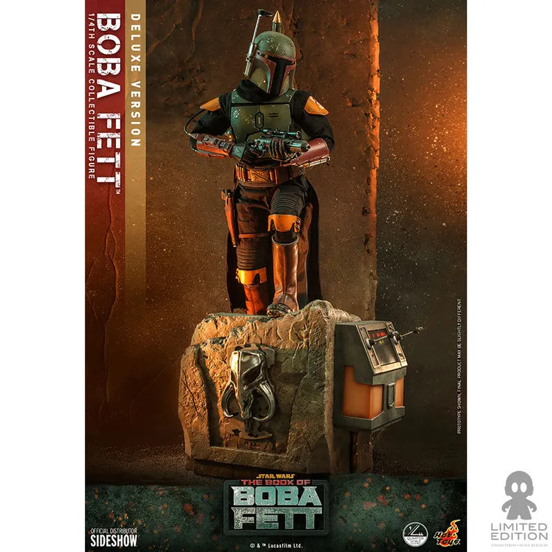 Hot Toys Figura Articulada Boba Fett Escala 1:4 Deluxe Version The Mandalorian