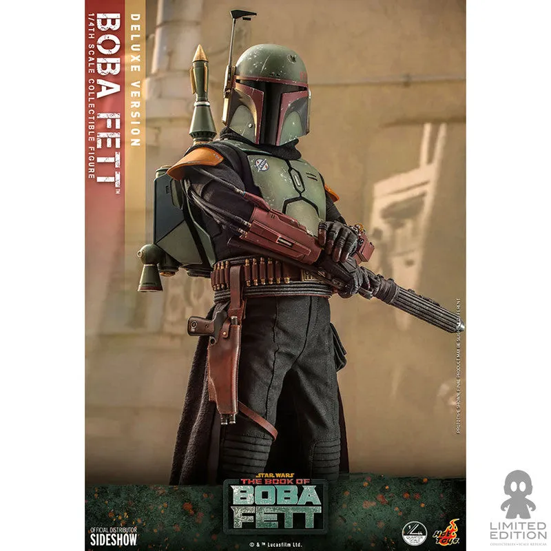 Hot Toys Figura Articulada Boba Fett Escala 1:4 Deluxe Version The Mandalorian