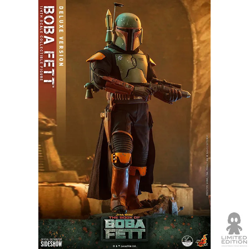 Hot Toys Figura Articulada Boba Fett Escala 1:4 Deluxe Version The Mandalorian