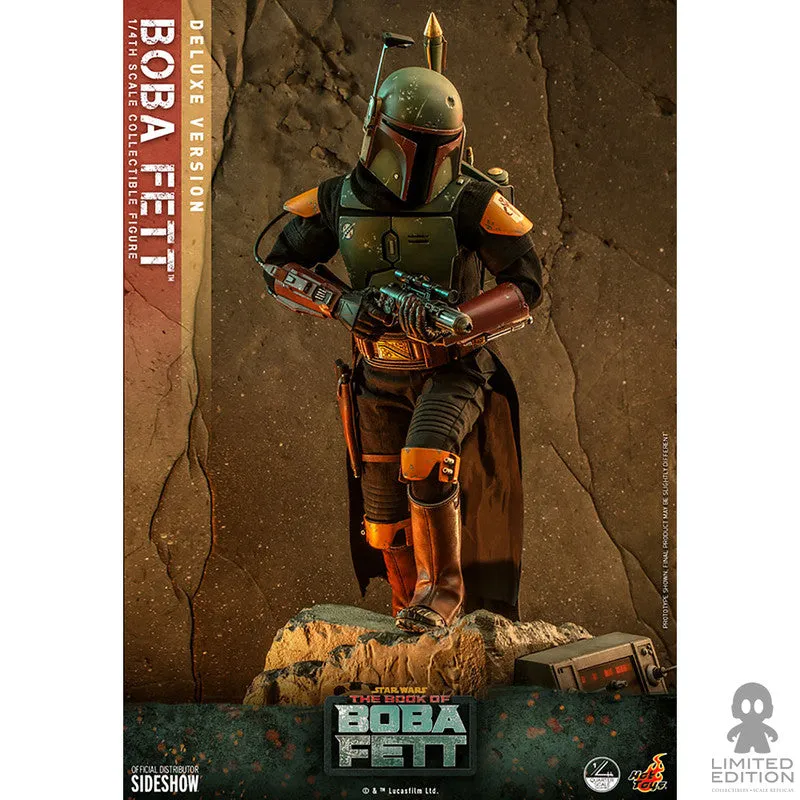 Hot Toys Figura Articulada Boba Fett Escala 1:4 Deluxe Version The Mandalorian