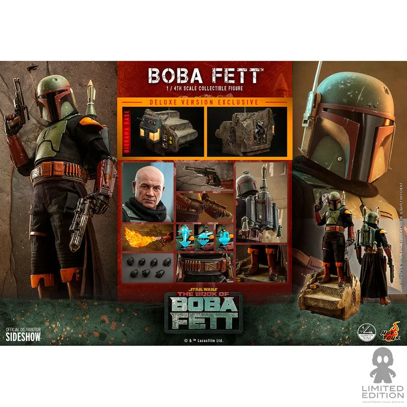 Hot Toys Figura Articulada Boba Fett Escala 1:4 Deluxe Version The Mandalorian