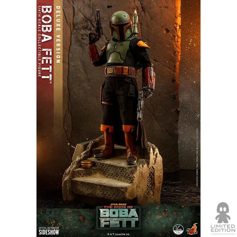 Hot Toys Figura Articulada Boba Fett Escala 1:4 Deluxe Version The Mandalorian