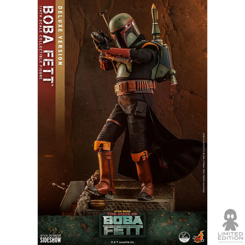 Hot Toys Figura Articulada Boba Fett Escala 1:4 Deluxe Version The Mandalorian