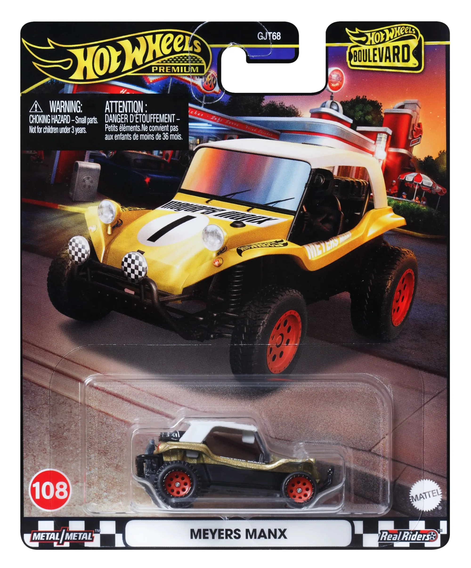 Hot Wheels Collector Veículo de Brinquedo MEYERS MANX 2.0