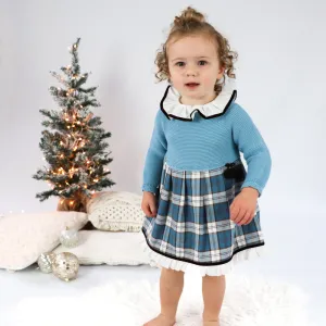 Juliana Azul Half Knit Dress