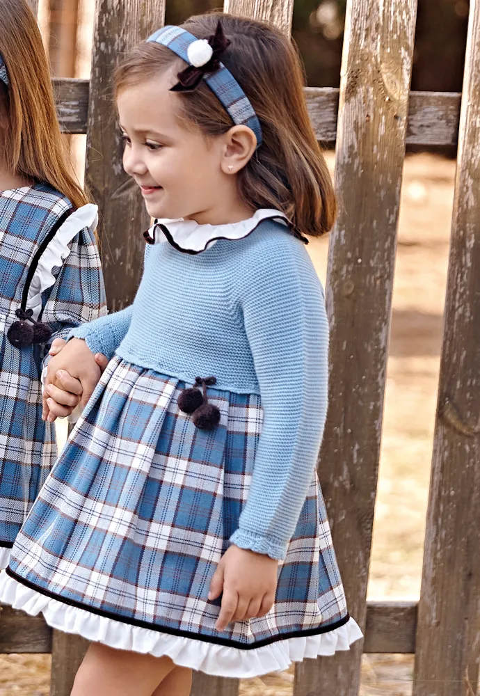 Juliana Azul Half Knit Dress