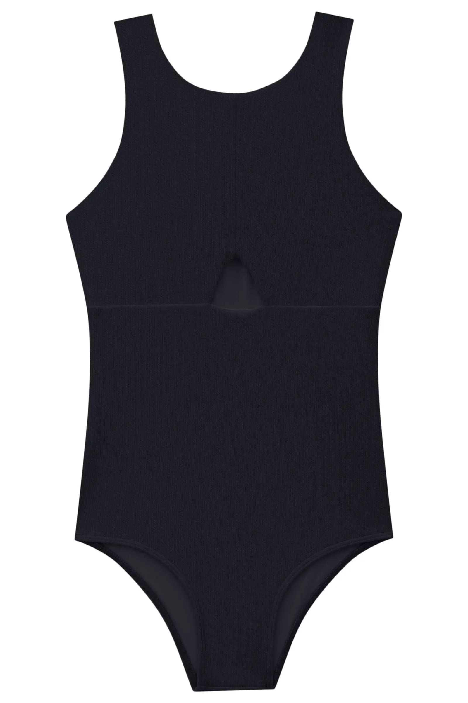 Maiô Cut Out em Malha Jacquard Marina UV Dry 50  74251 Vic&Vicky