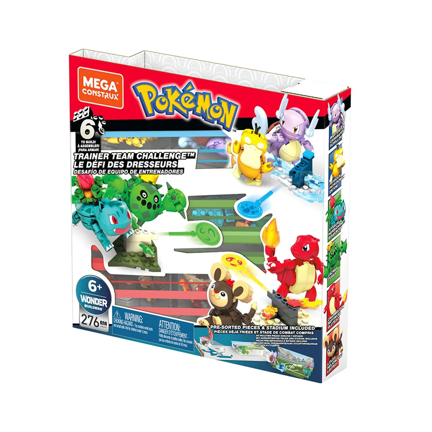 Mattel Bloques Trainer Team Challenge Pokémon