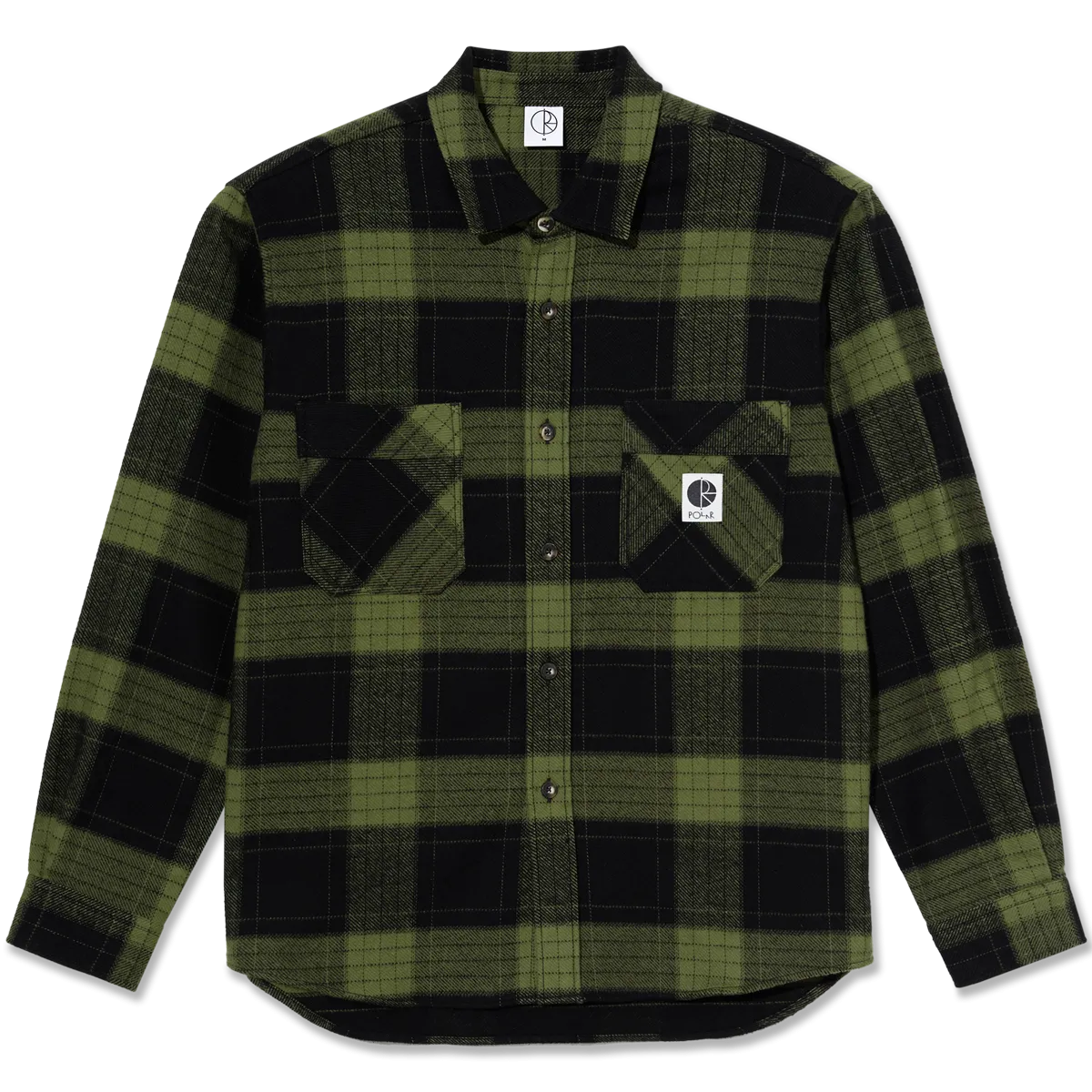 Mike Ls Shirt Flannel,khaki-olive,s