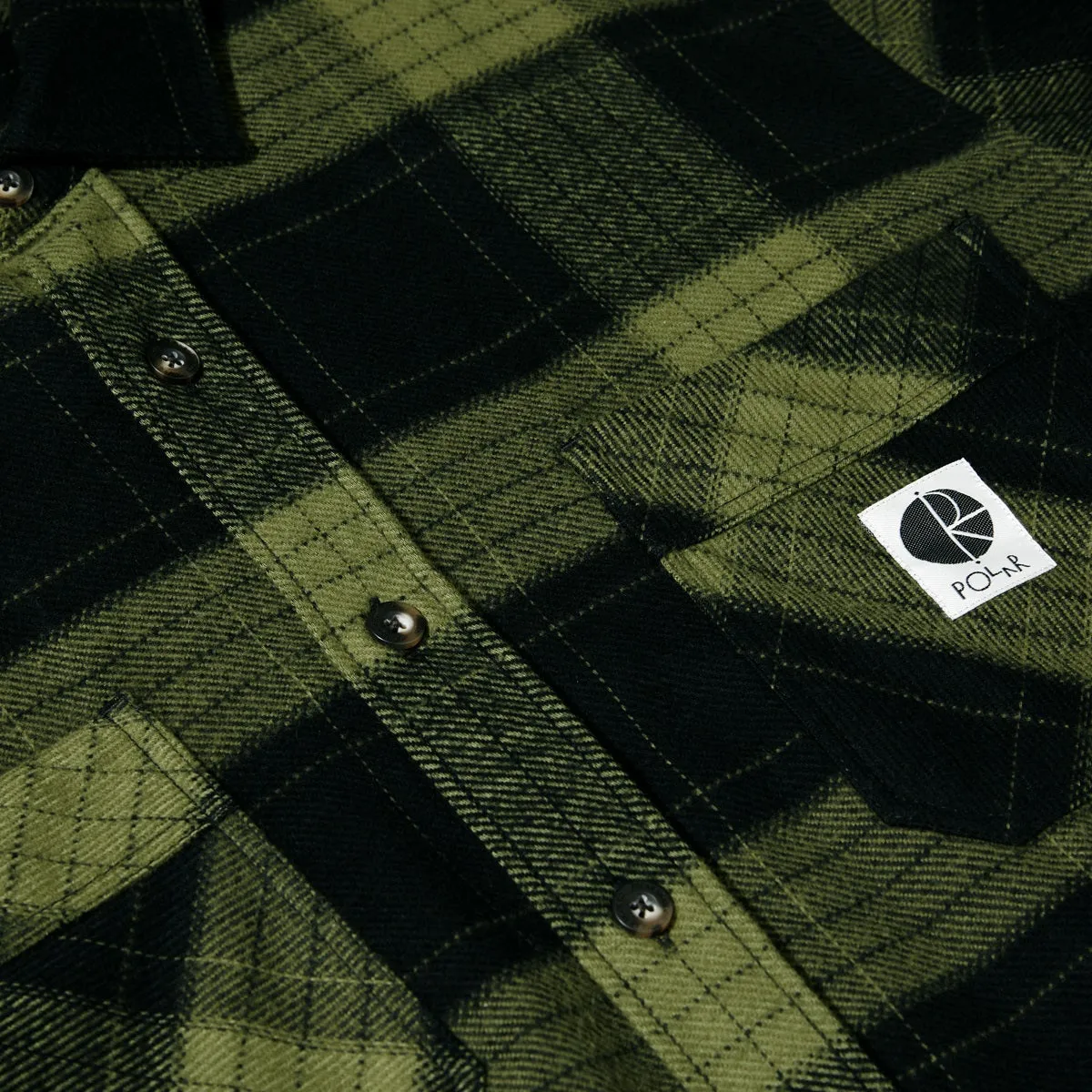 Mike Ls Shirt Flannel,khaki-olive,s