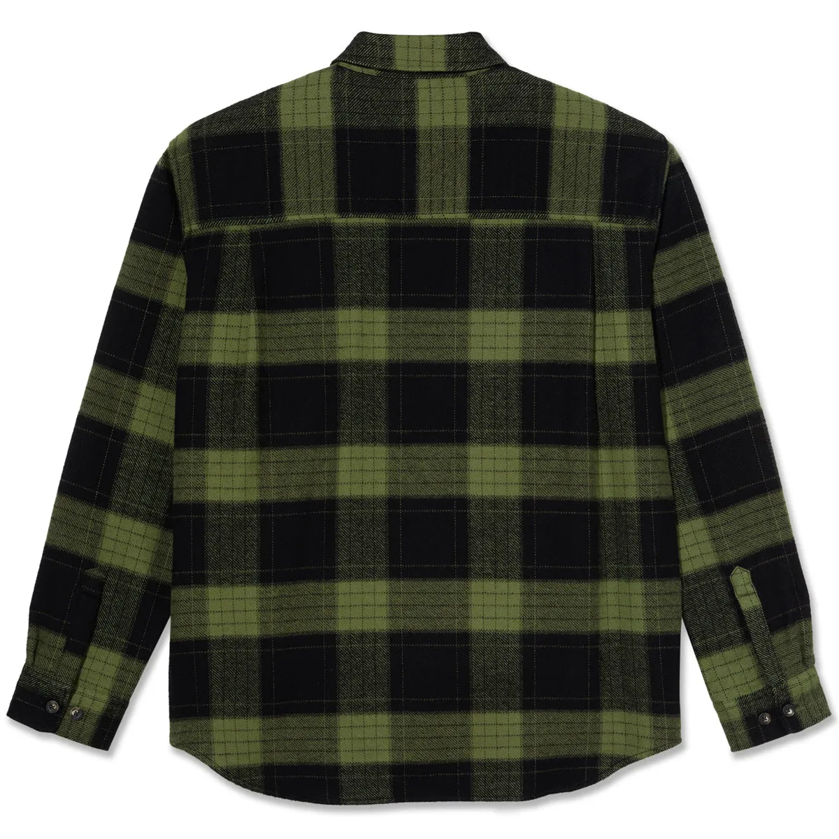 Mike Ls Shirt Flannel,khaki-olive,s