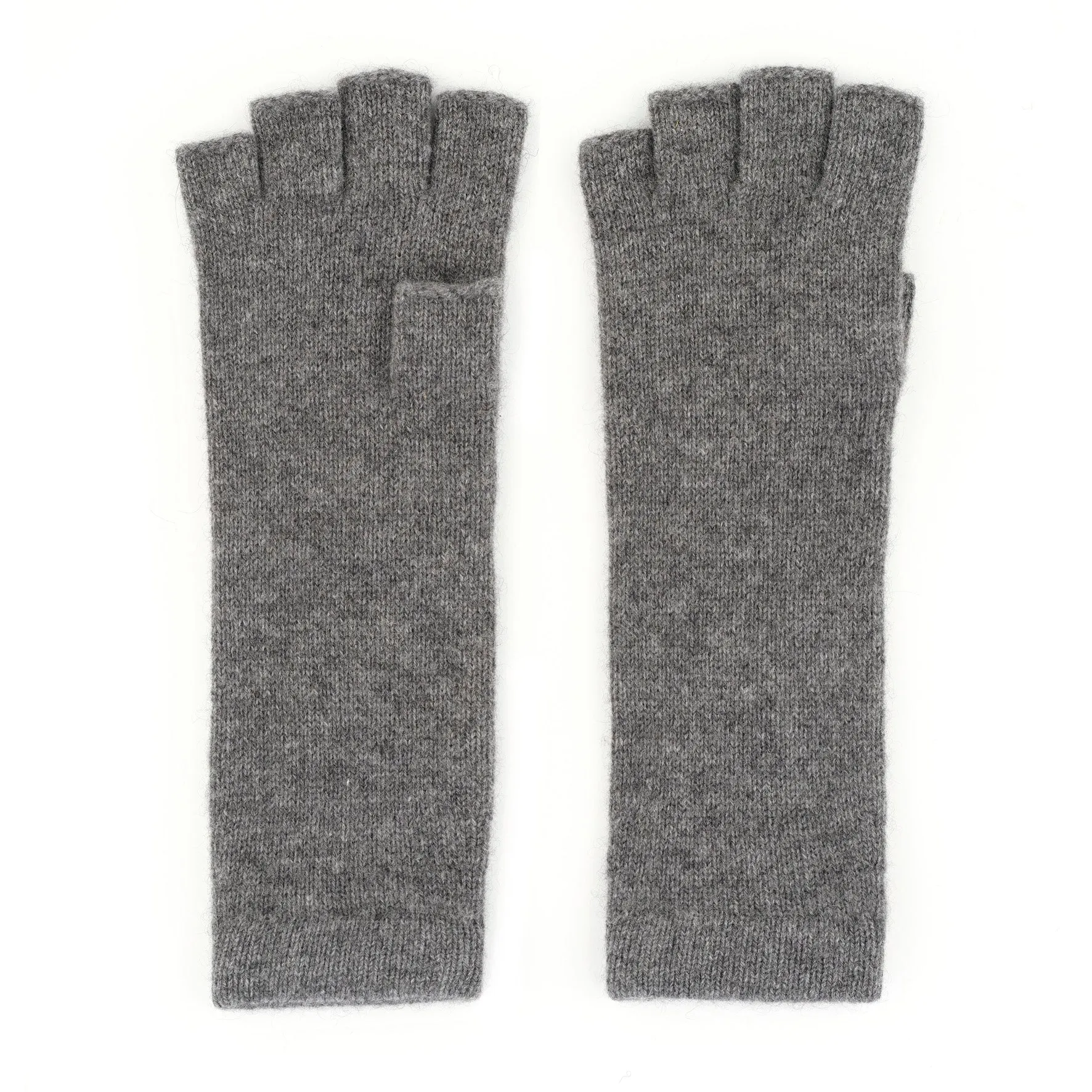 Mitaines cachemire - Gris