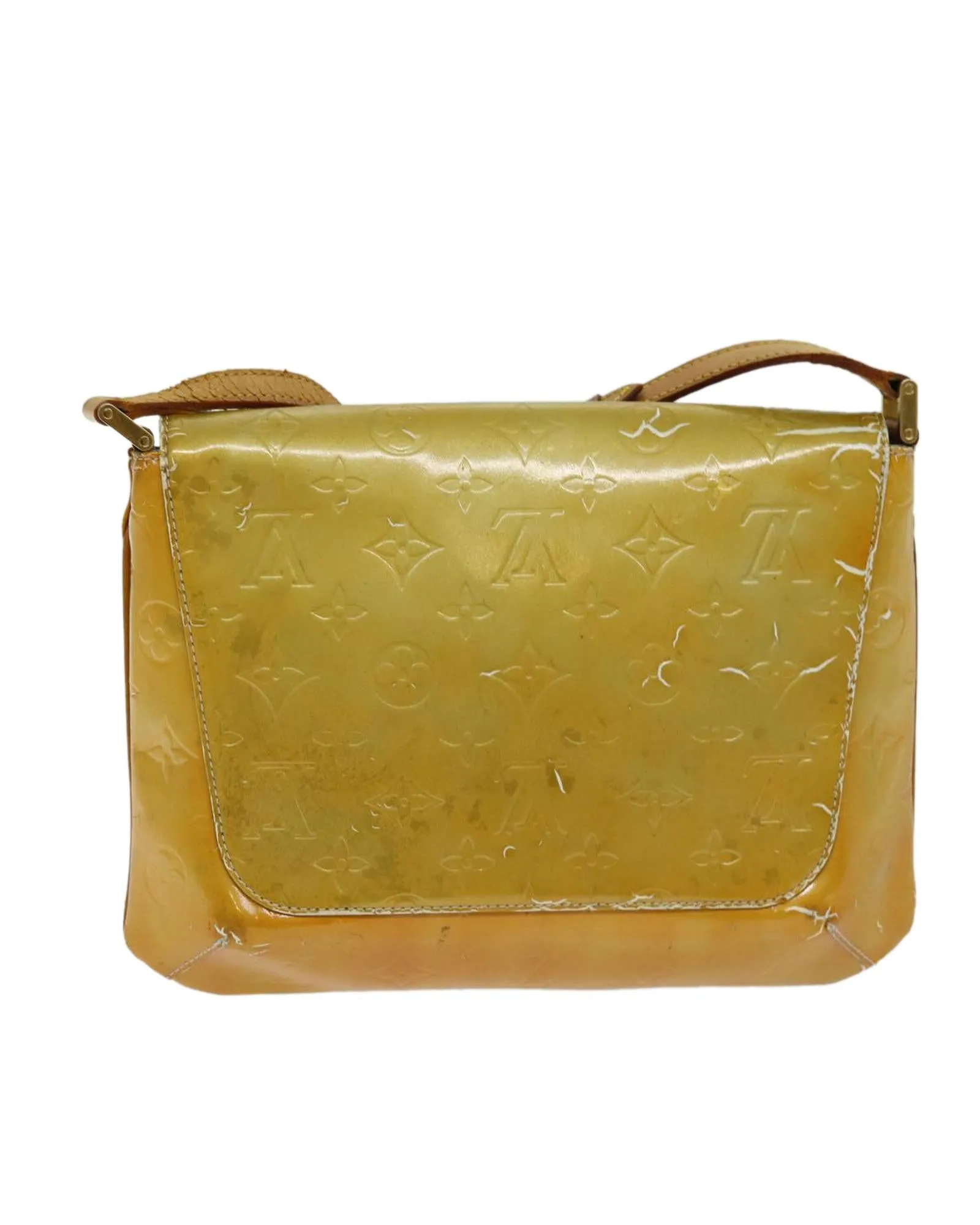 Monogram Vernis Patent Leather Shoulder Bag