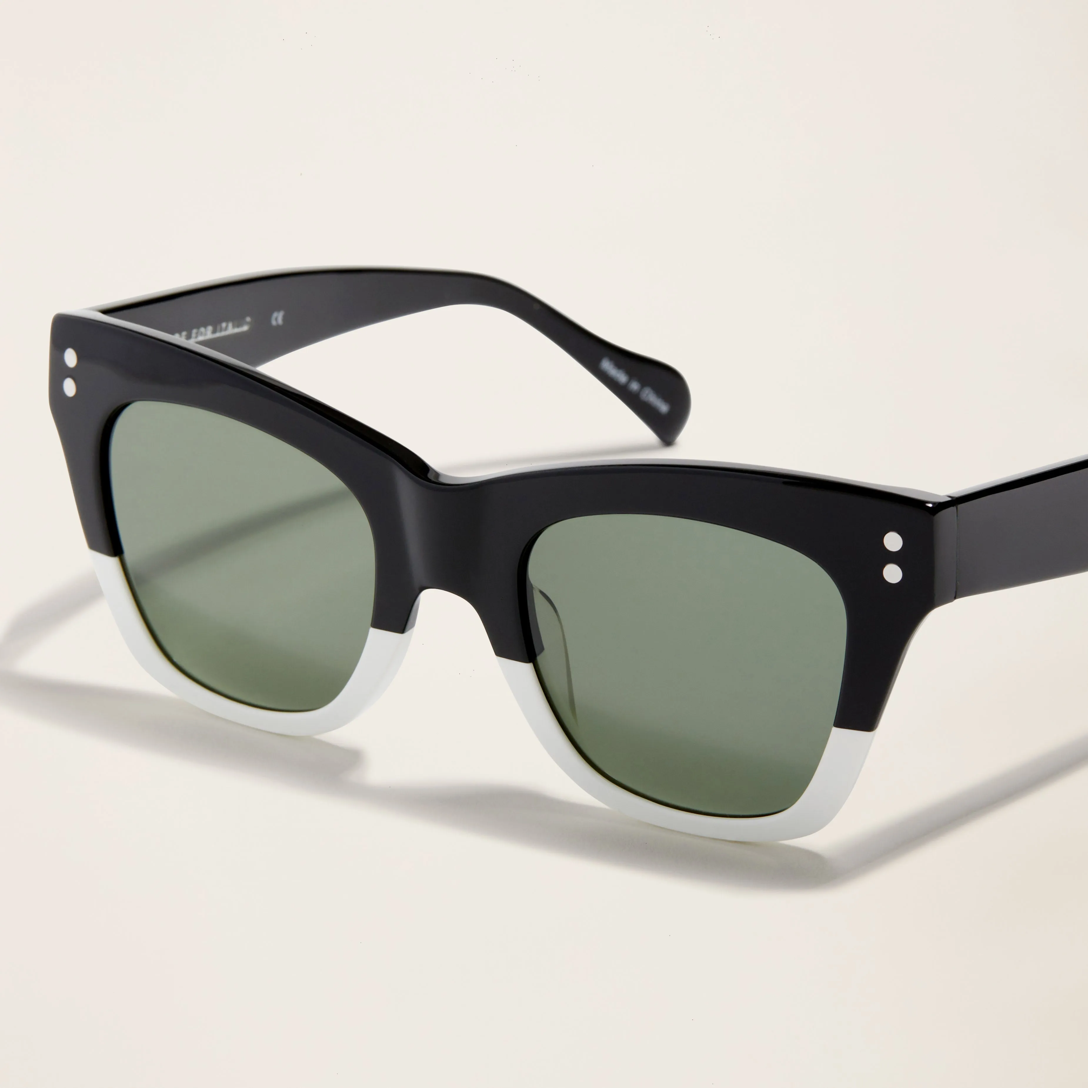 Ness Angular Acetate Sunglasses