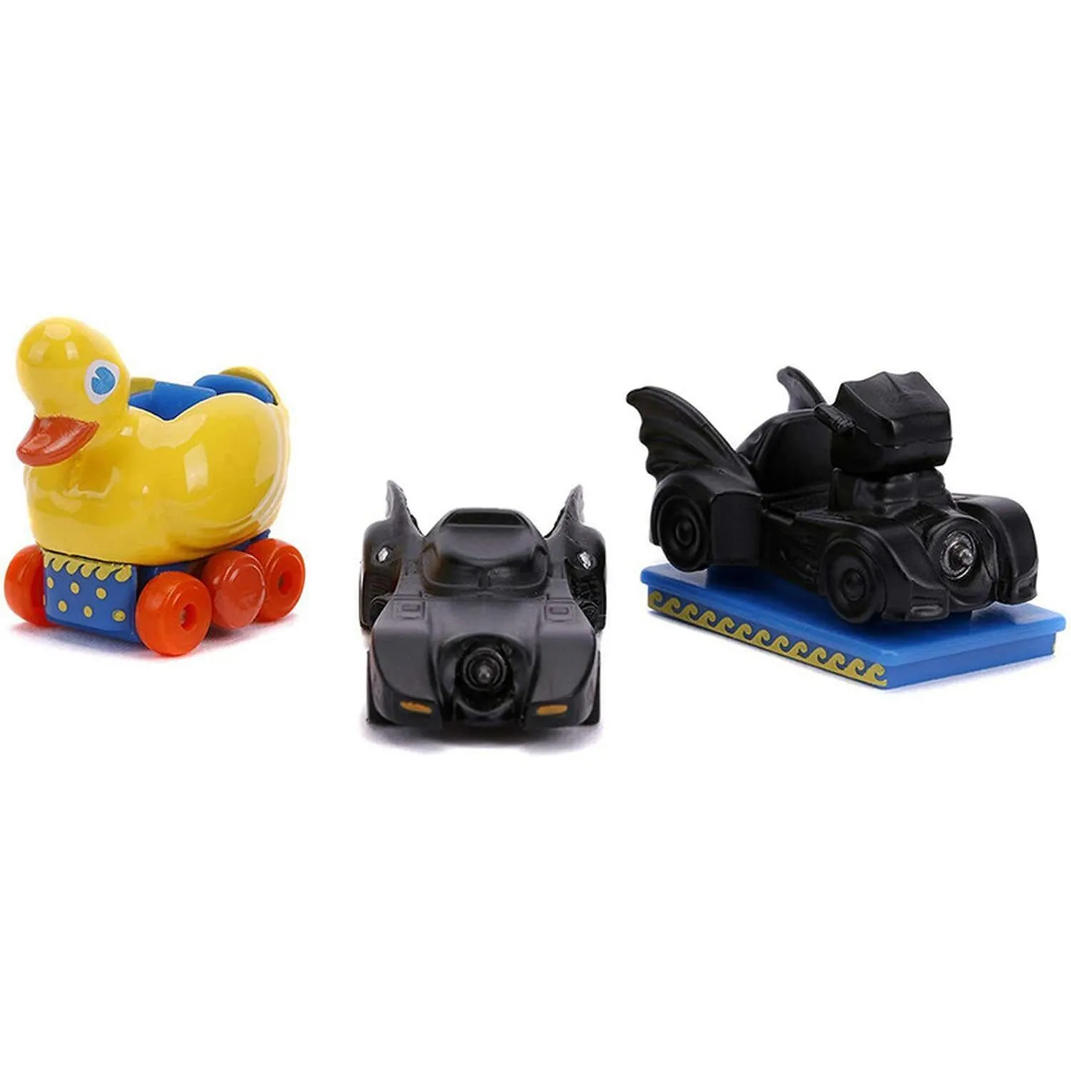 New Arrival Jada Toys Set Vehículo Nano Rides Batmobile & The Penguin Batman Returns