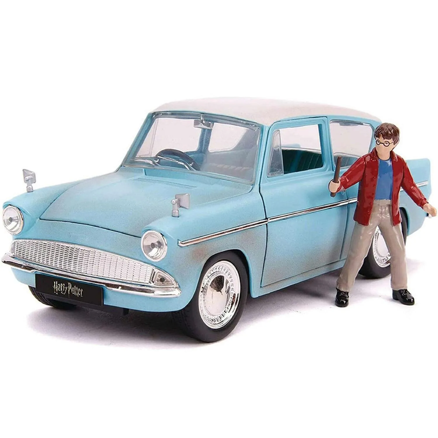 New Arrival Jada Toys Vehículo Harry Potter & 1959 Ford Anglia Escala 1:24 Harry Potter