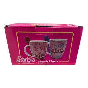 New Arrival Siglo 21 Set Taza Con Cuchara Logos Barbie