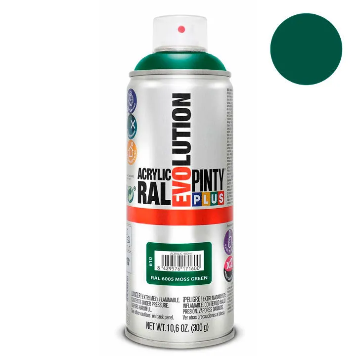 Pintura spray verde