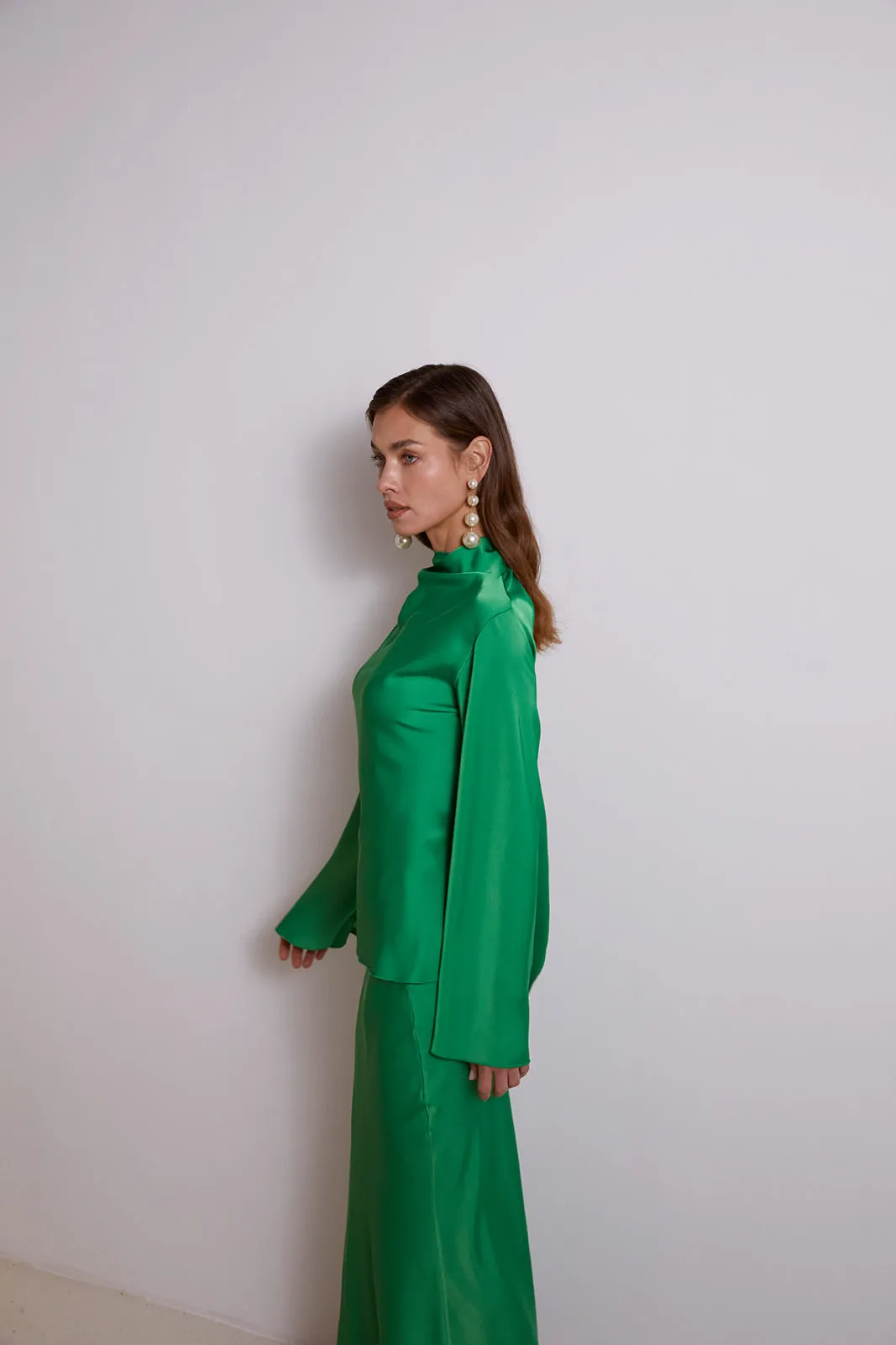 SAIA VERDE COMPRIDA