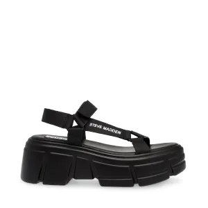 Sandalias de Plataforma Assertive Negras
