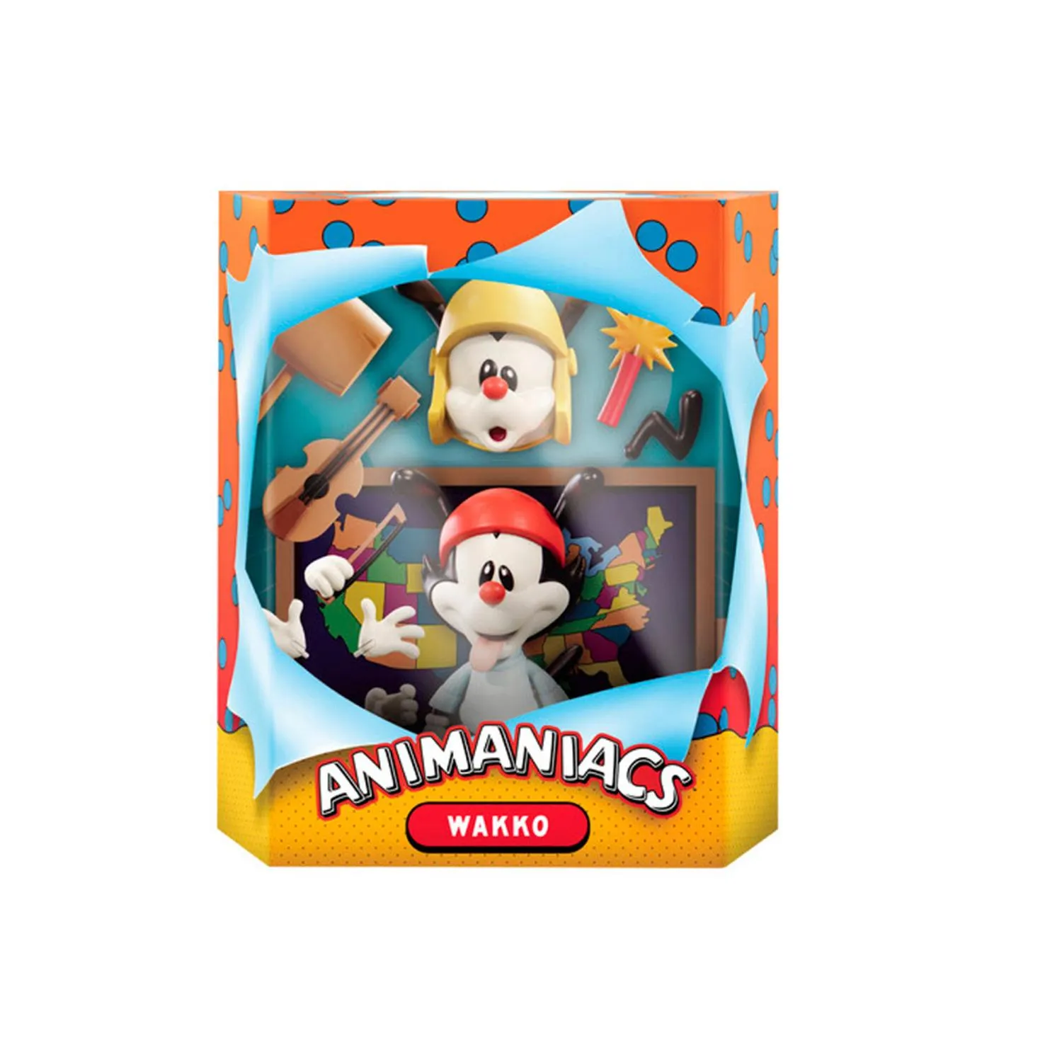 Super 7 Figura Articulada Ultimate Wakko Animaniacs