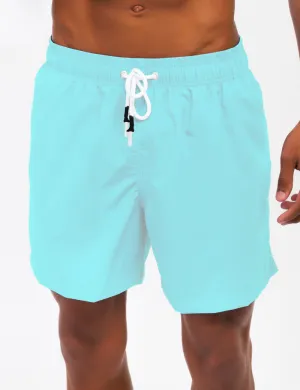 Swim Short Liso Azul Gelati