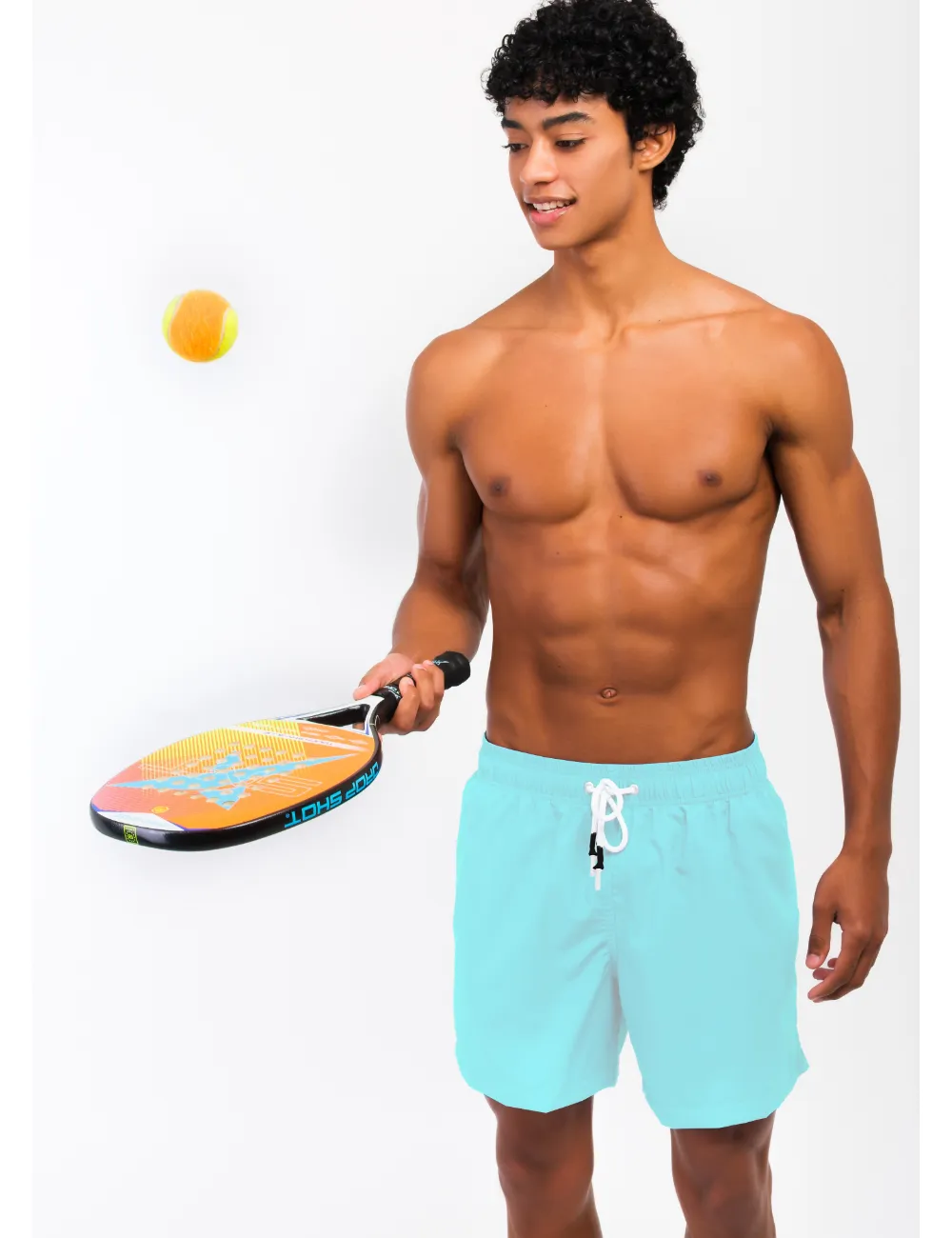 Swim Short Liso Azul Gelati