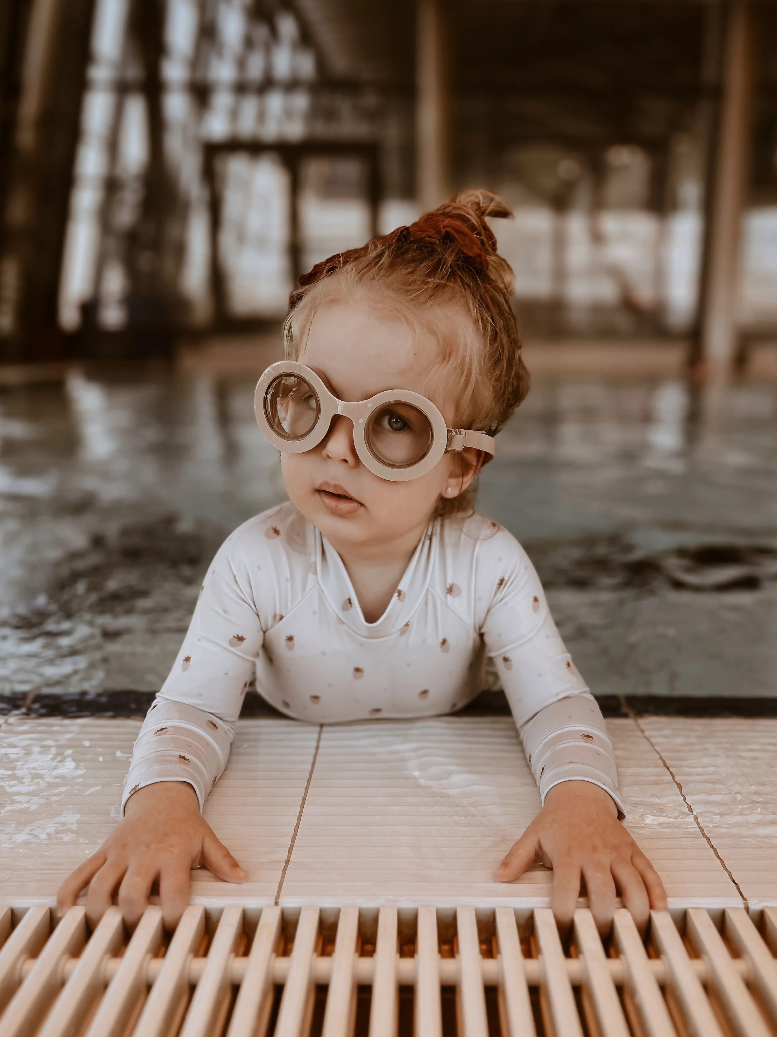 Swiming Goggles - Googlies - Ivory - Smile