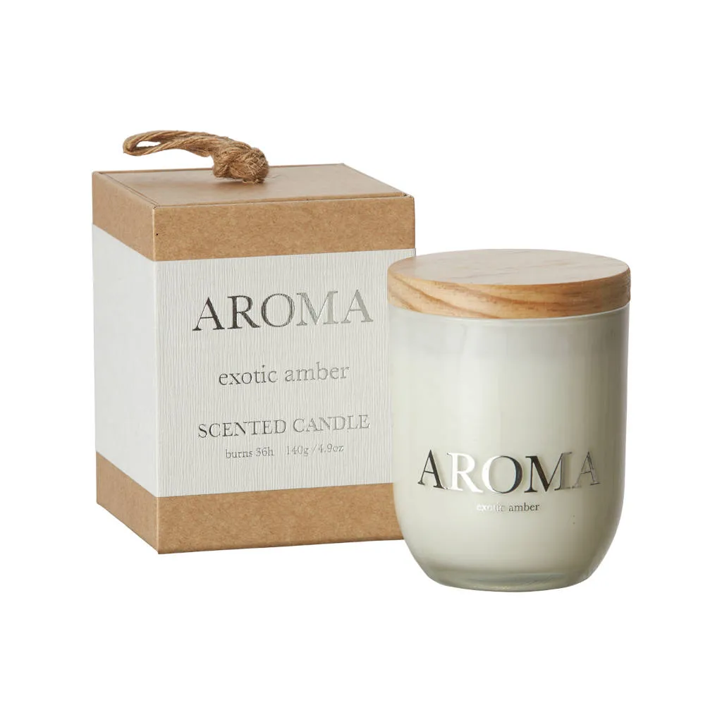 Velas Aroma con aceites y tapa hermética Affari of Sweden