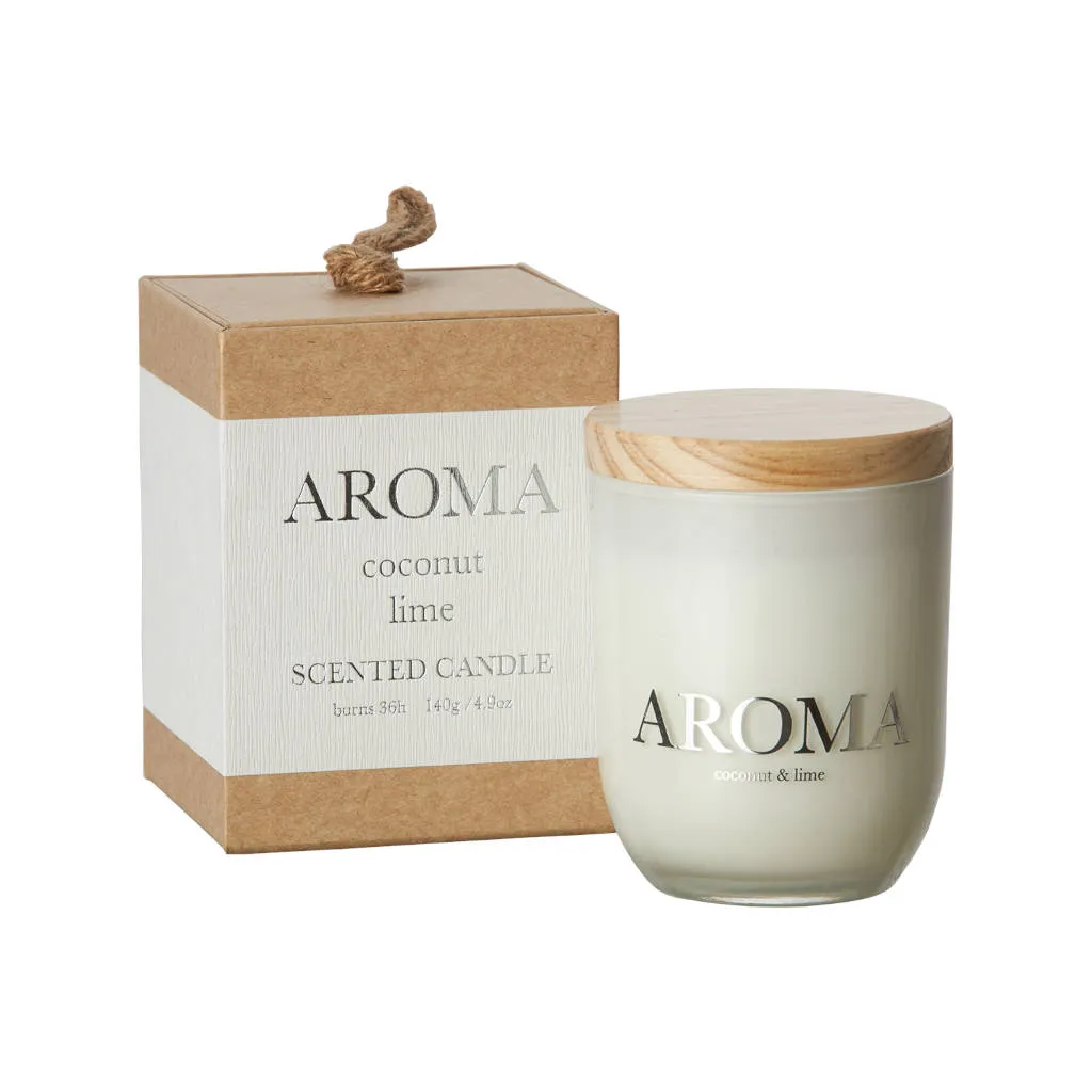 Velas Aroma con aceites y tapa hermética Affari of Sweden